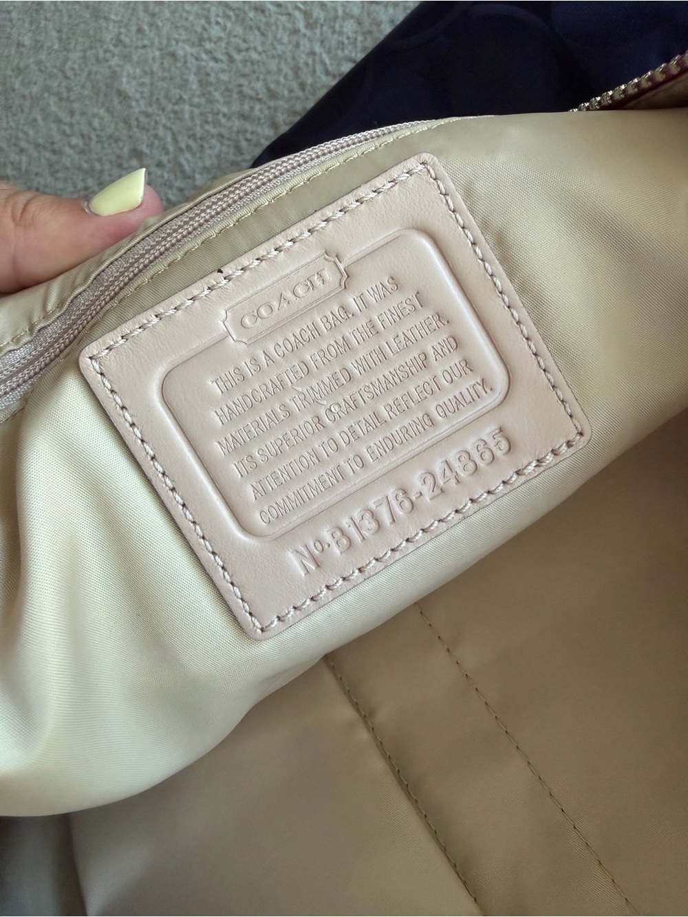 Coach Legacy Weekend Signature Colorblock Nylon Weekender Tote - Picture 3 of 5